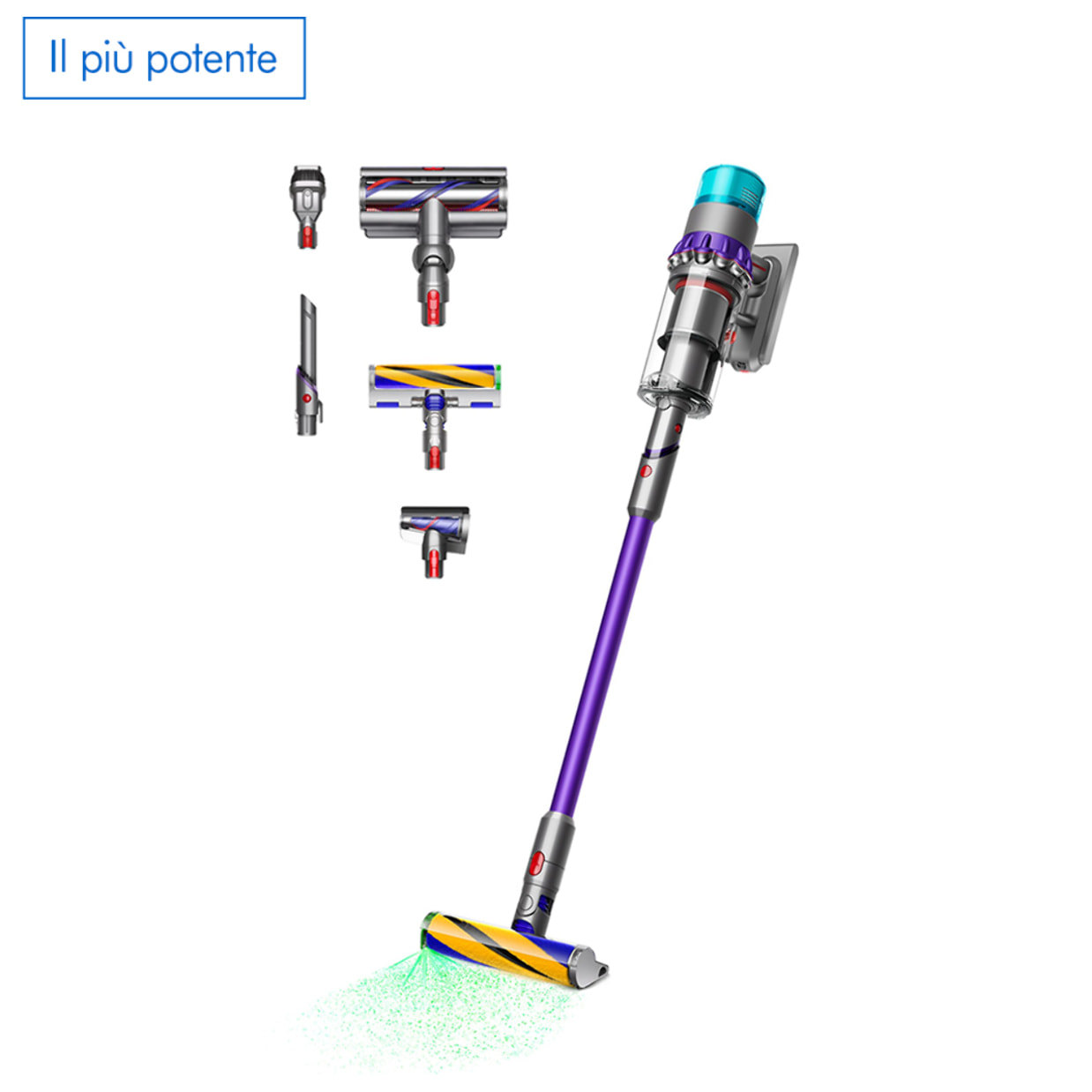 Aspirapolvere senza filo Dyson Gen5detectᵀᴹ Absolute (viola/nichel) | Ricondizionato