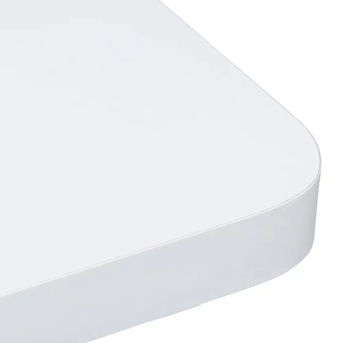 Étagère "Fixy" arrondie blanc 60x23,5cm