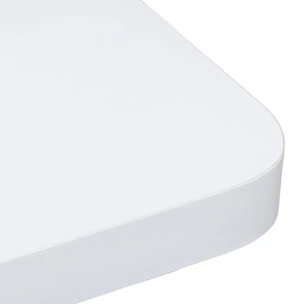 Étagère "Fixy" arrondie blanc 60x23,5cm