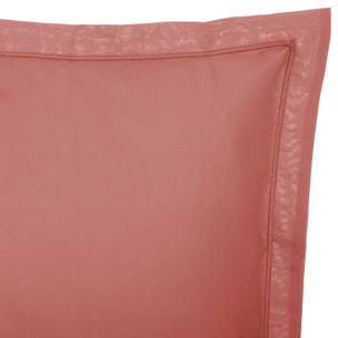 Taie d'oreiller en coton - rose blush 63x63 cm