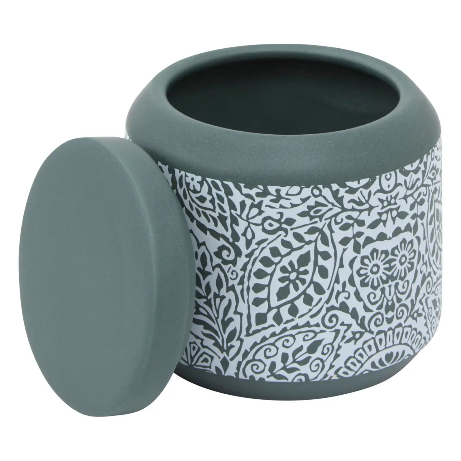 Pot à coton Arobria en céramique