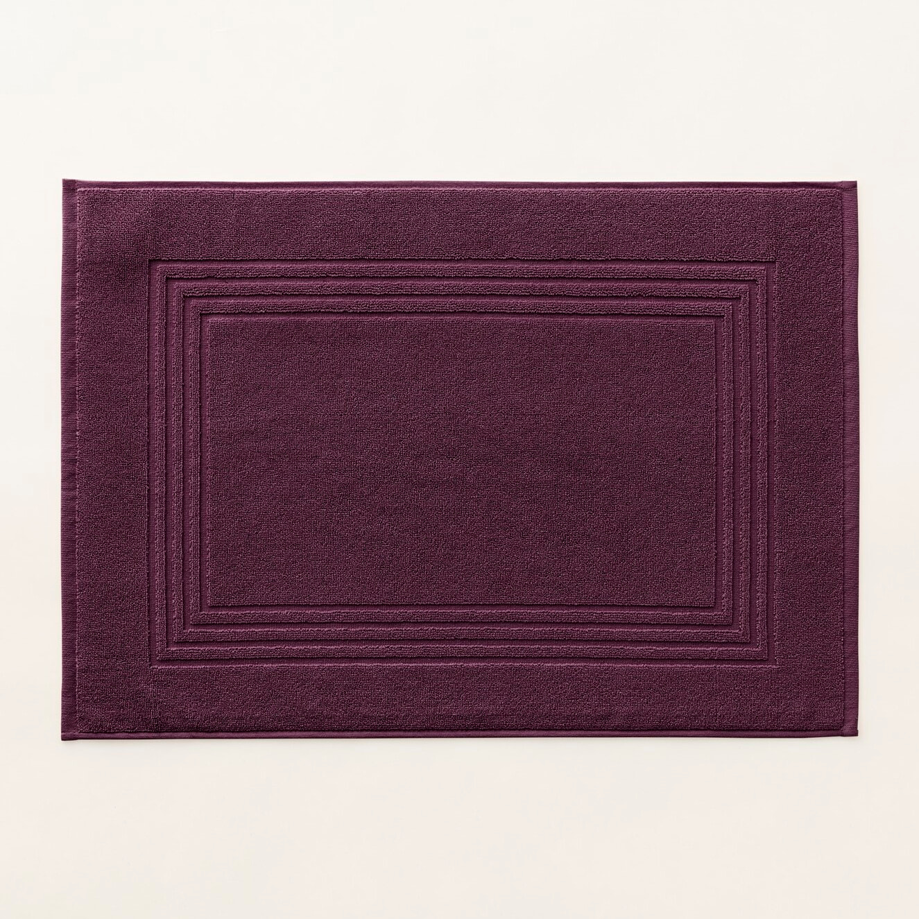 Tapis de Bain Coton Peigné - 920 g/m2 VIOLET
