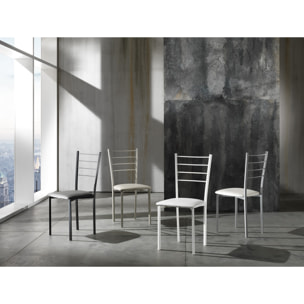 Tomasucci Lot de 4 Chaises JUST BLANCHE