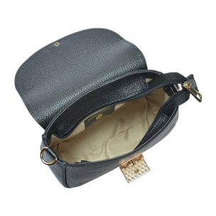 Borsa a spalla Anna Luchini Nero