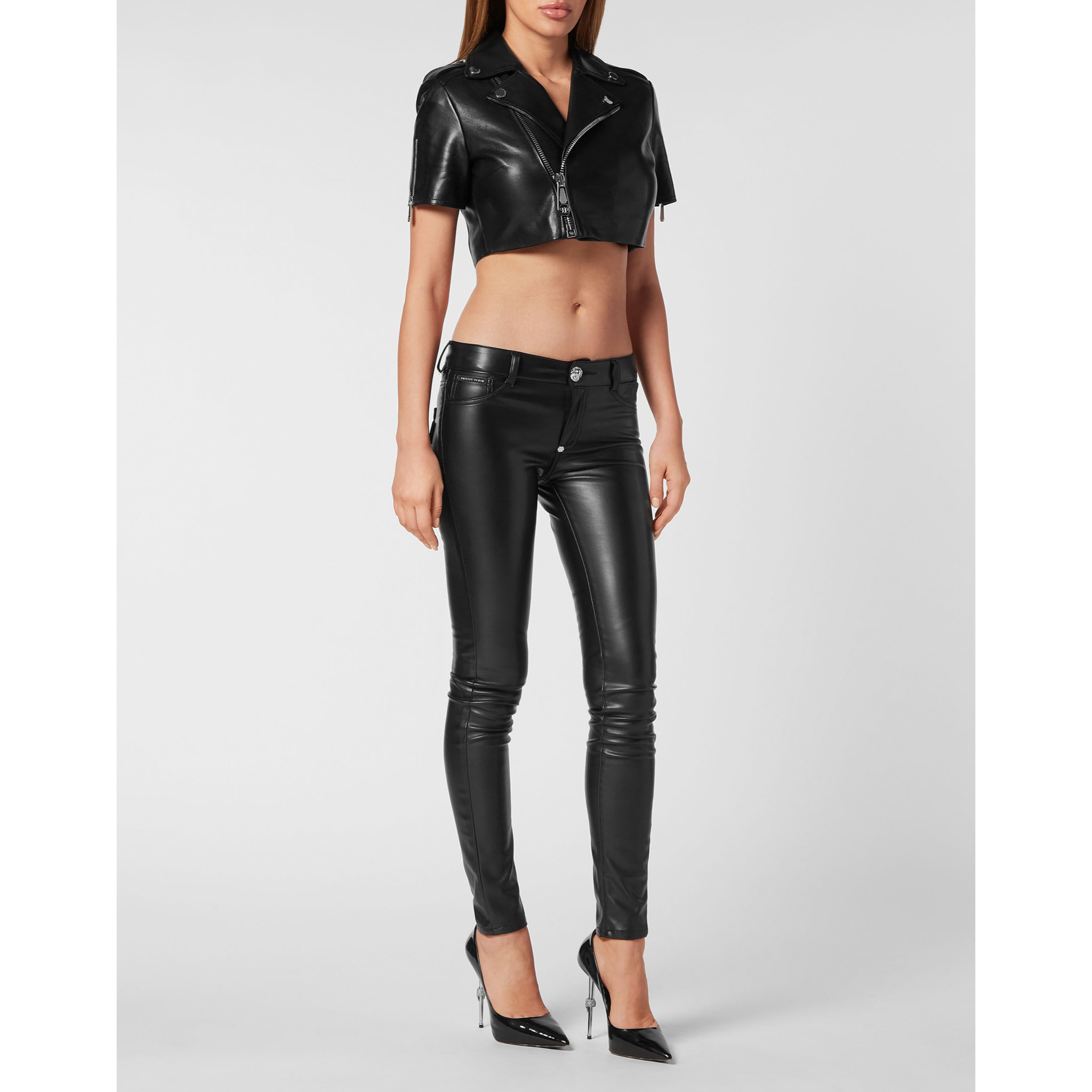 PHILIPP PLEIN Chaqueta de cuero