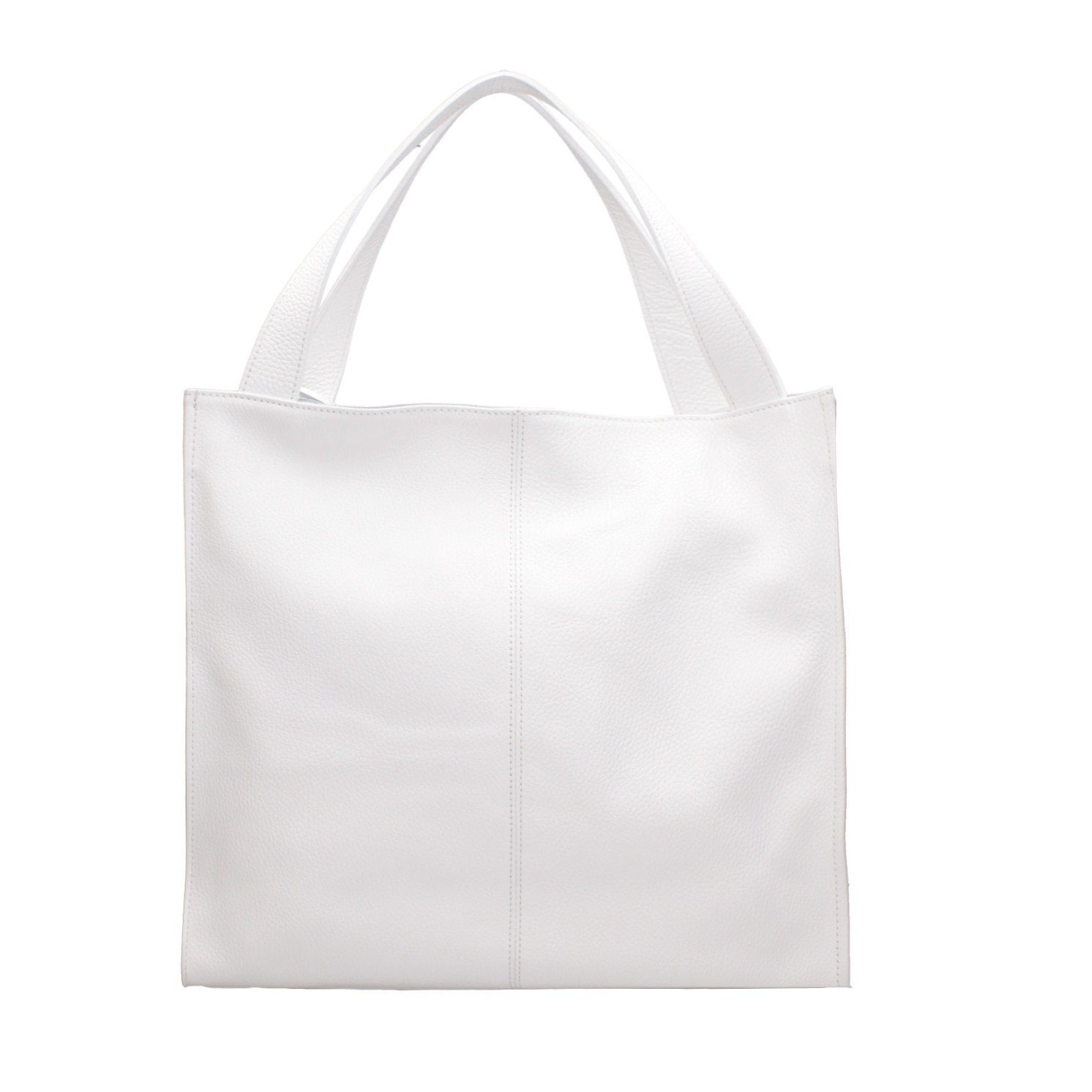 Borsa a spalla da donna - Modello Aelia - Vera pelle - 40.0 x 36.0 x 12.0 cm