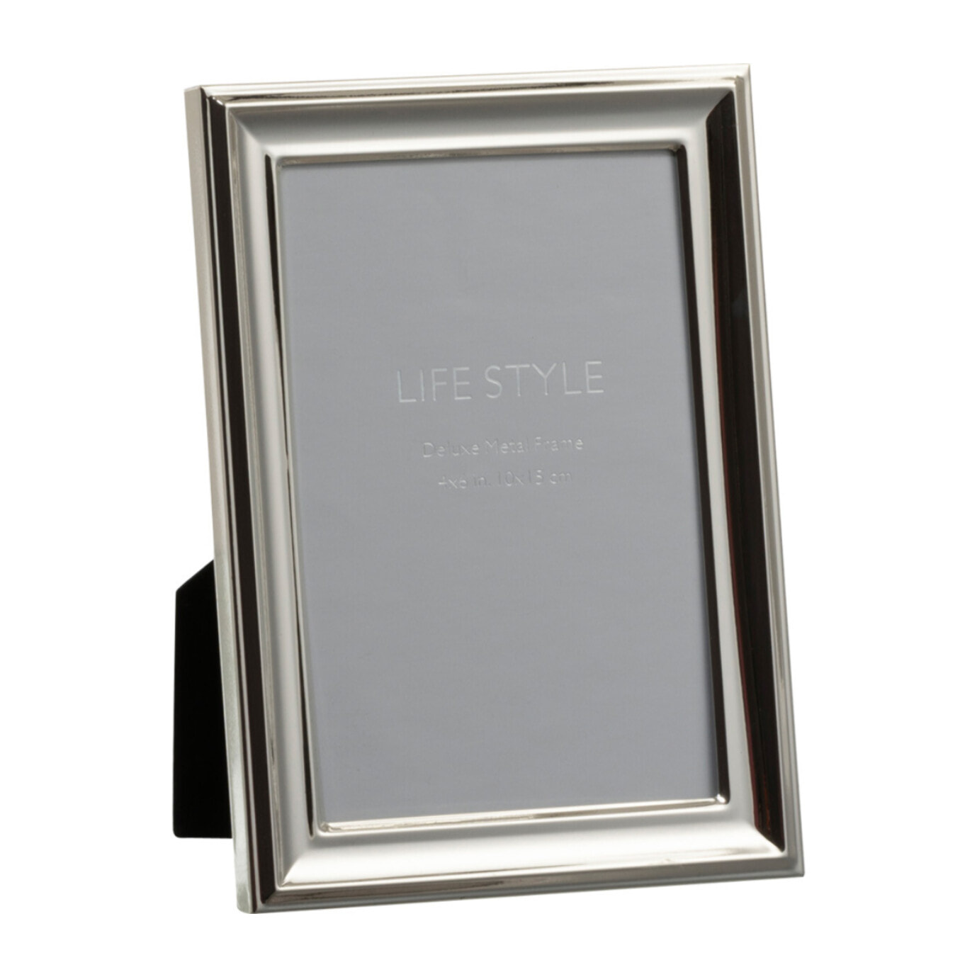 J-Line Cadre Photo Classique 10X15 Metal Argent Small