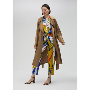 Camicia stampa tropicale