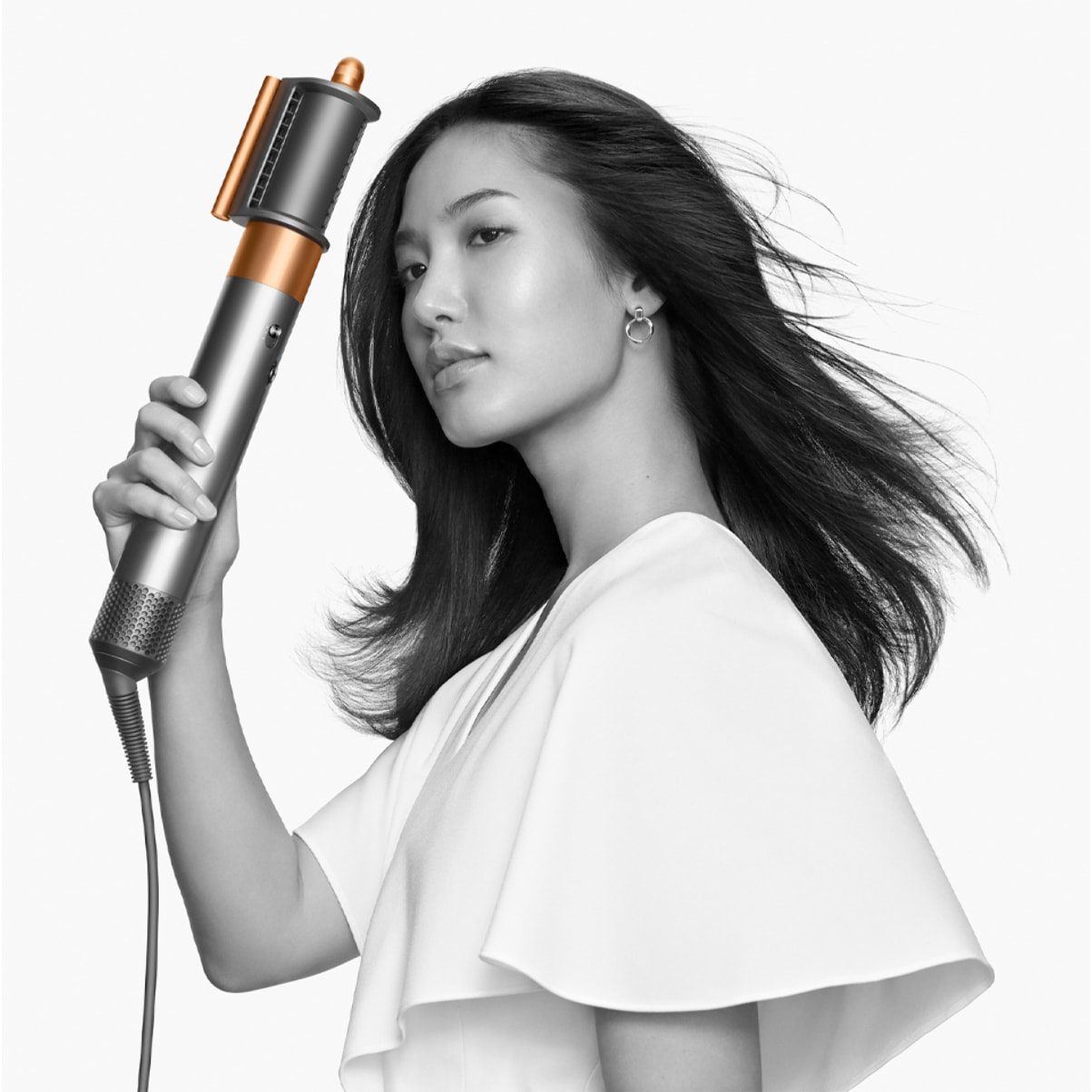 Styler Dyson Airwrap™ Complete Long Diffuse (nichel/rame) - Ricondizionato