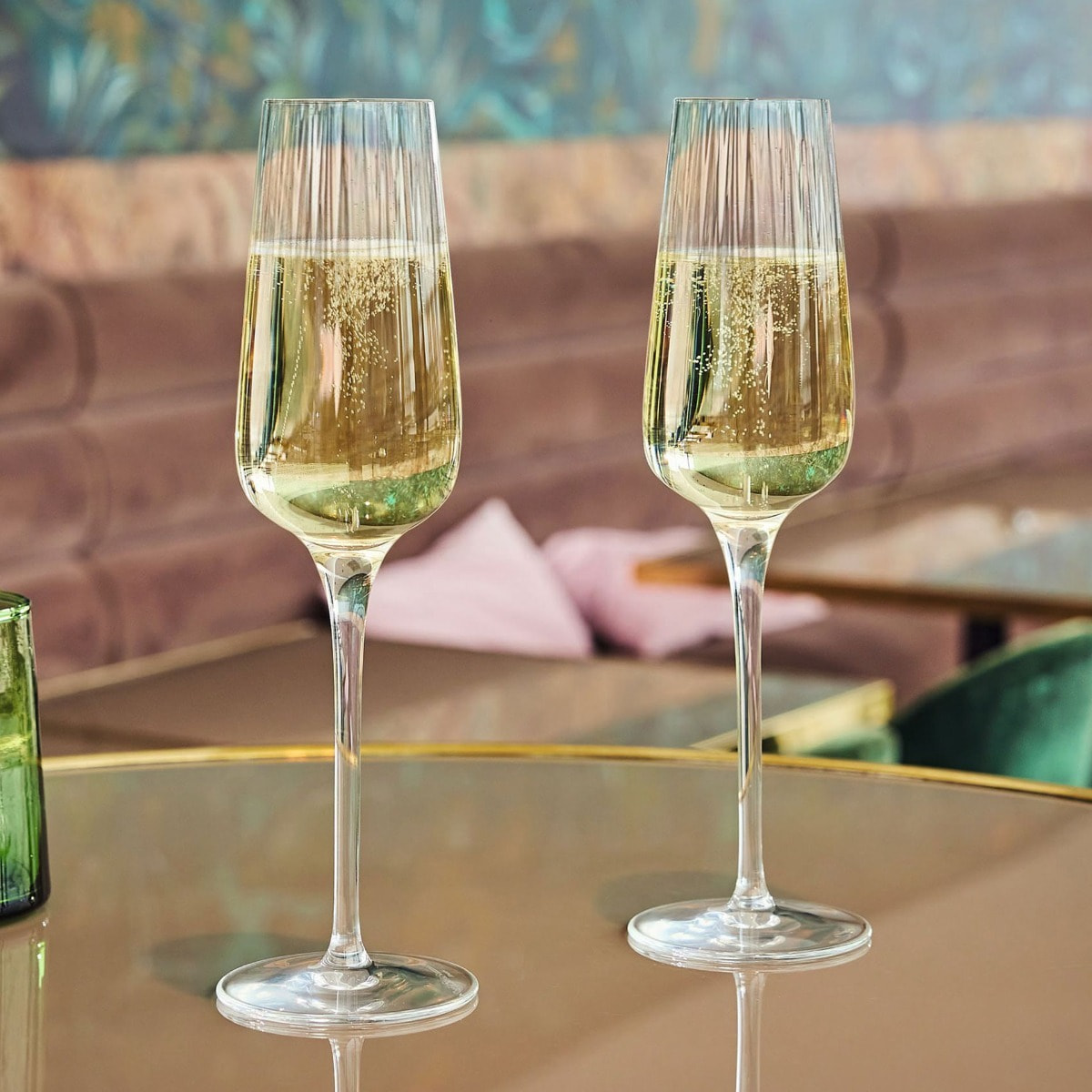 6 flûtes à champagne 21 cl Symétrie - Chef&Sommelier