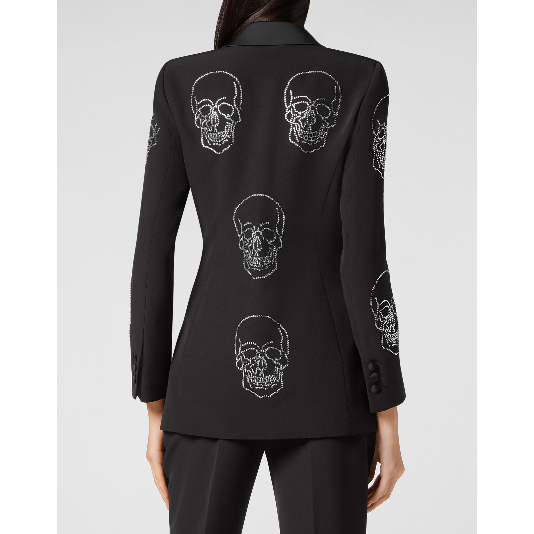 PHILIPP PLEIN COAT LONG SKULL