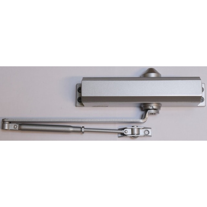 Ferme-porte bras compas 7002 RYOBI - Force 3 - Argent - Coupe-feu (porte 50/70 Kg) - 201072