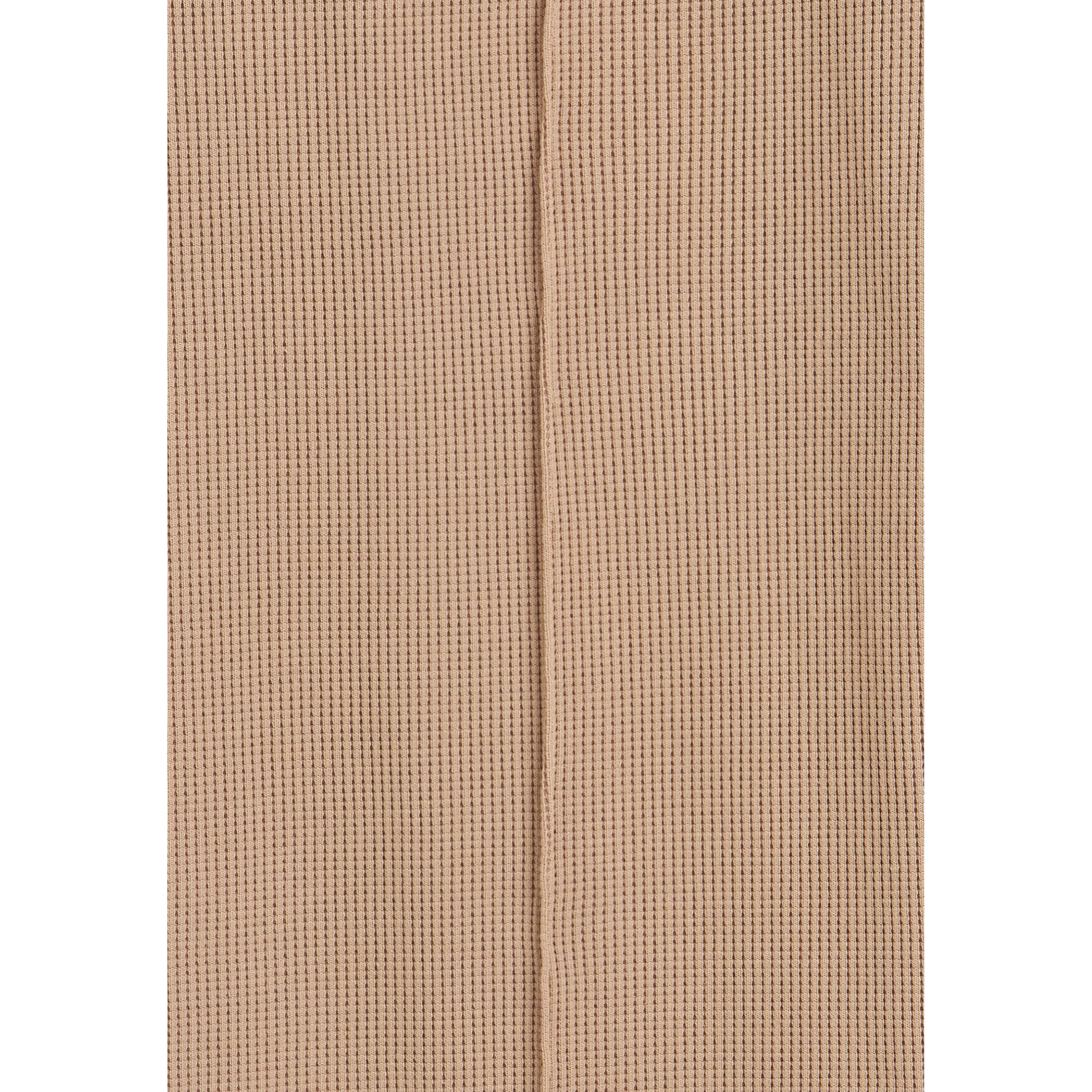 Pantaloni comfort fit da donna in tessuto jersey waffle