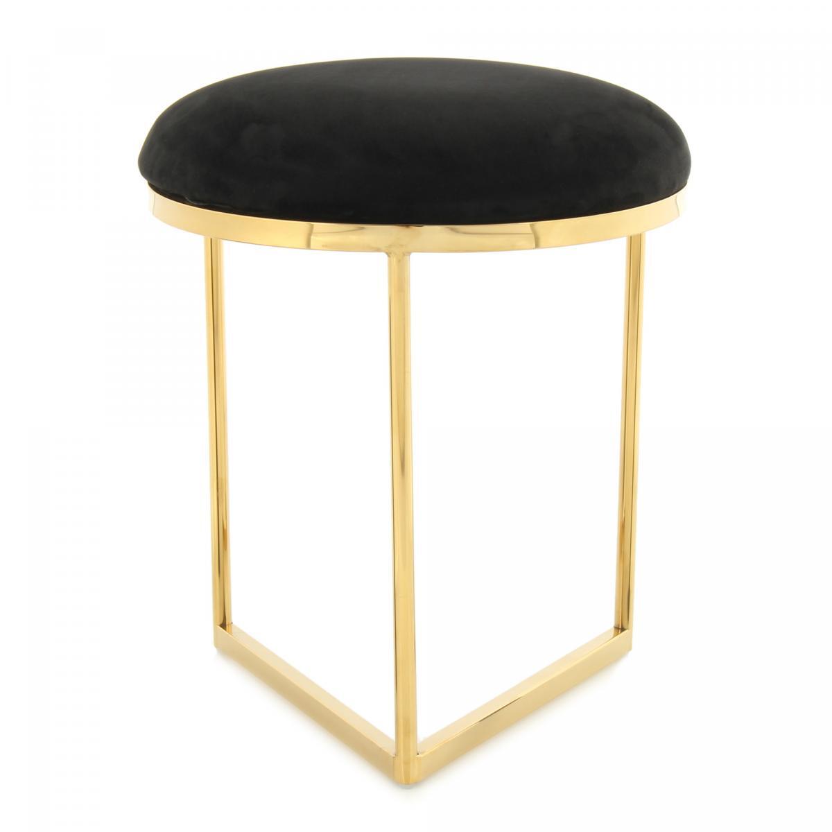 Tabouret fait main en coton KETI