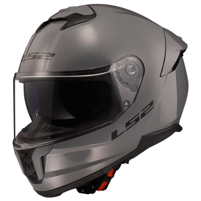 CASCO MOTO INTEGRAL LS2 FF808 STREAM II SOLID NARDO GREY (E22.06)