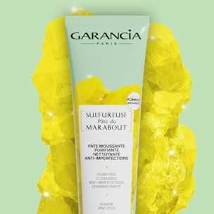 Sulfureuse Pâte du Marabout - Pâte Moussante Purifiante Nettoyante Anti-Imperfections 150 g