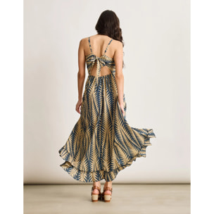 Vestido Largo Azul - Nomada