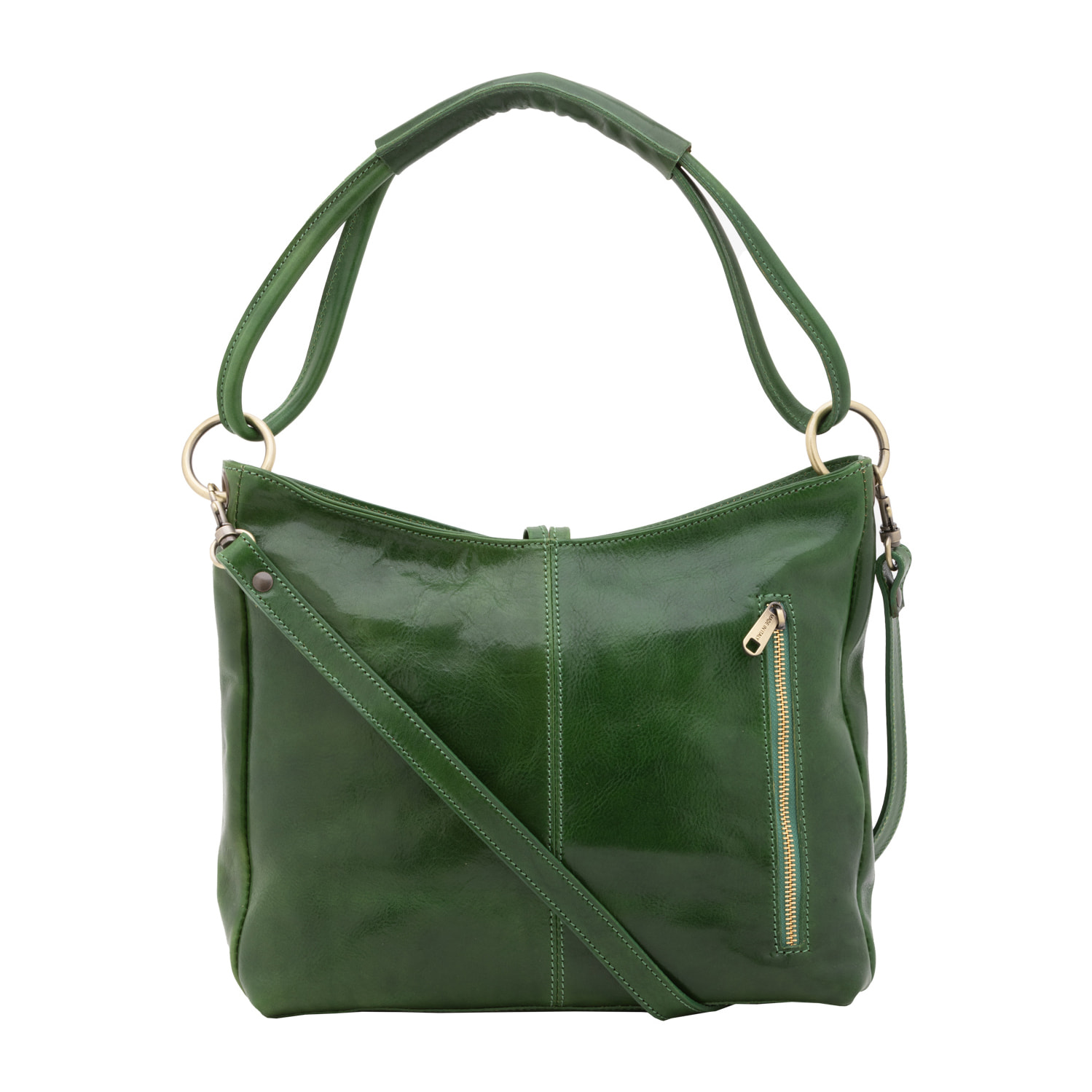 Borsa a spalla  da donna In Vera pelle Made in Italy 29x32x11 cm