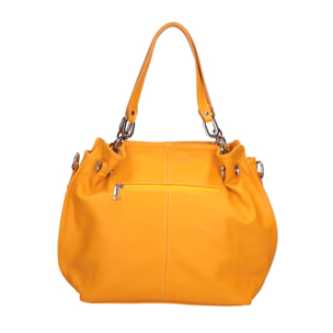 Borsa a mano da donna Made in Italy - Modello Ereba - 100% pelle - 38.0 x 30.0 x 12.0 cm