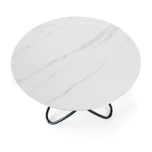 ORESTELUCHETTA Tavolo ROCKFORD WHITE MARBLE