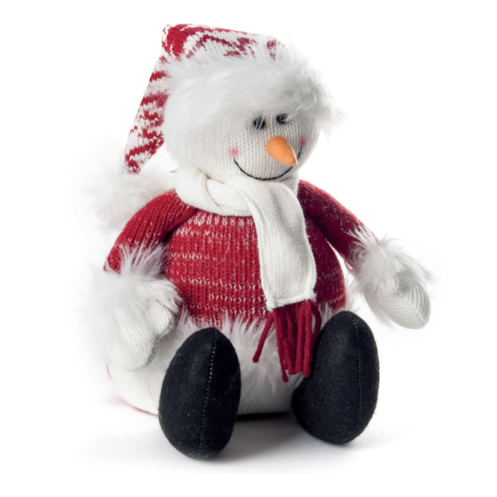 Fermaporta Snowman Decorazione Natale