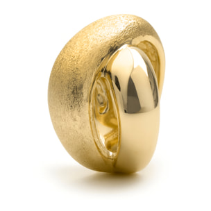Anillo Stalor acabado oro amarillo 18k