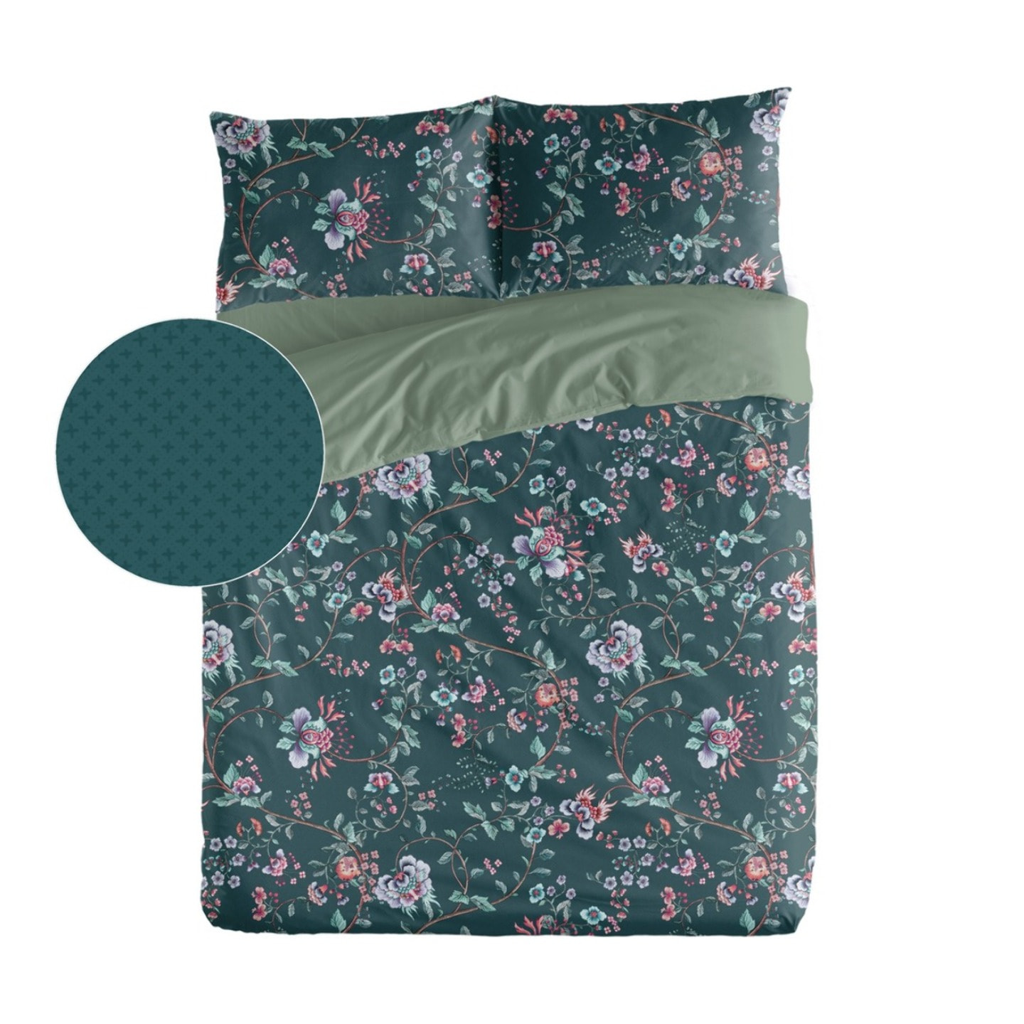 Funda nórdica lotus pato