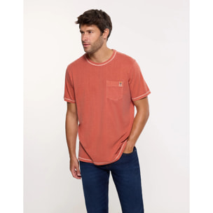 Camiseta Manga Corta Naranja - Gstin2