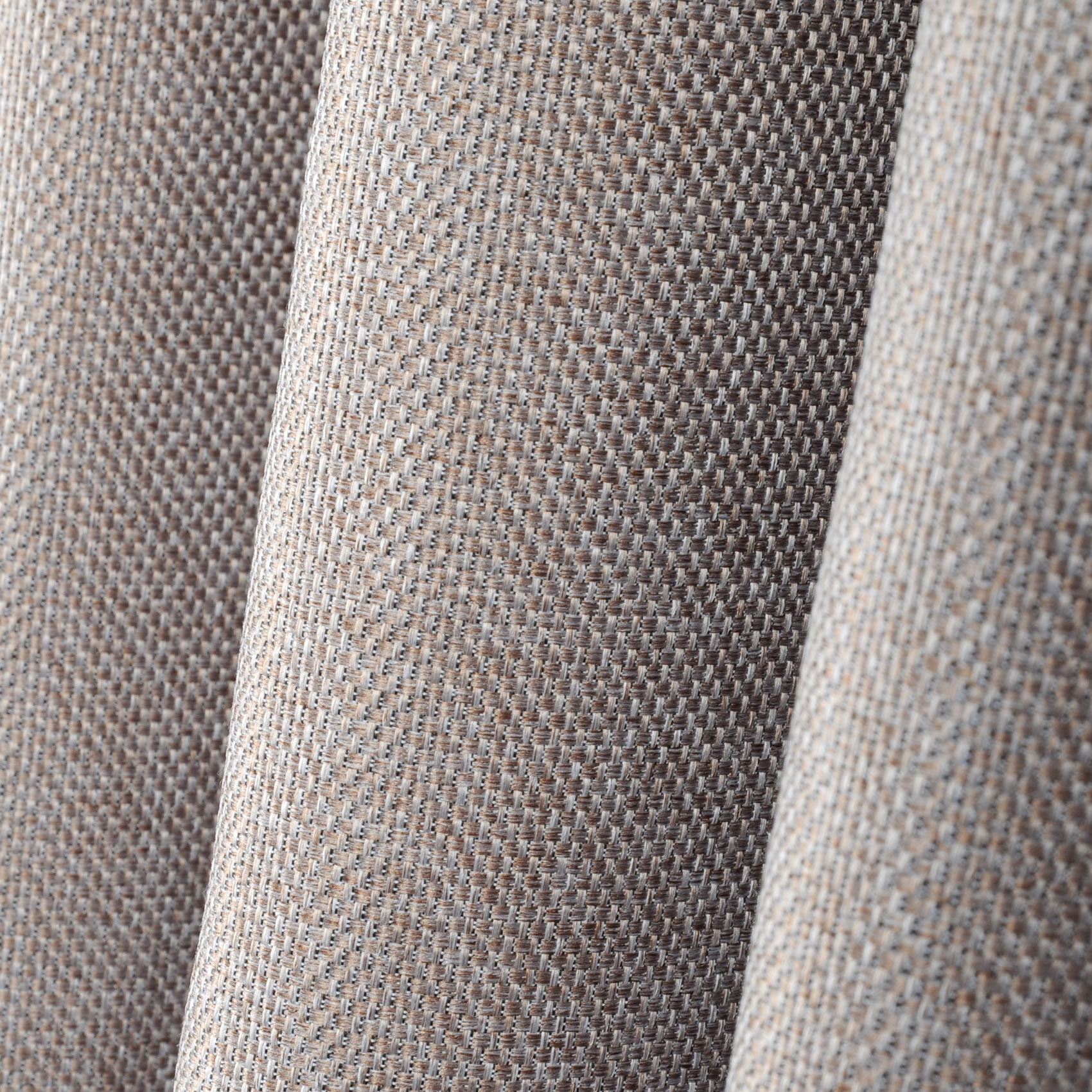Rideau occultant uni tramé - Beige