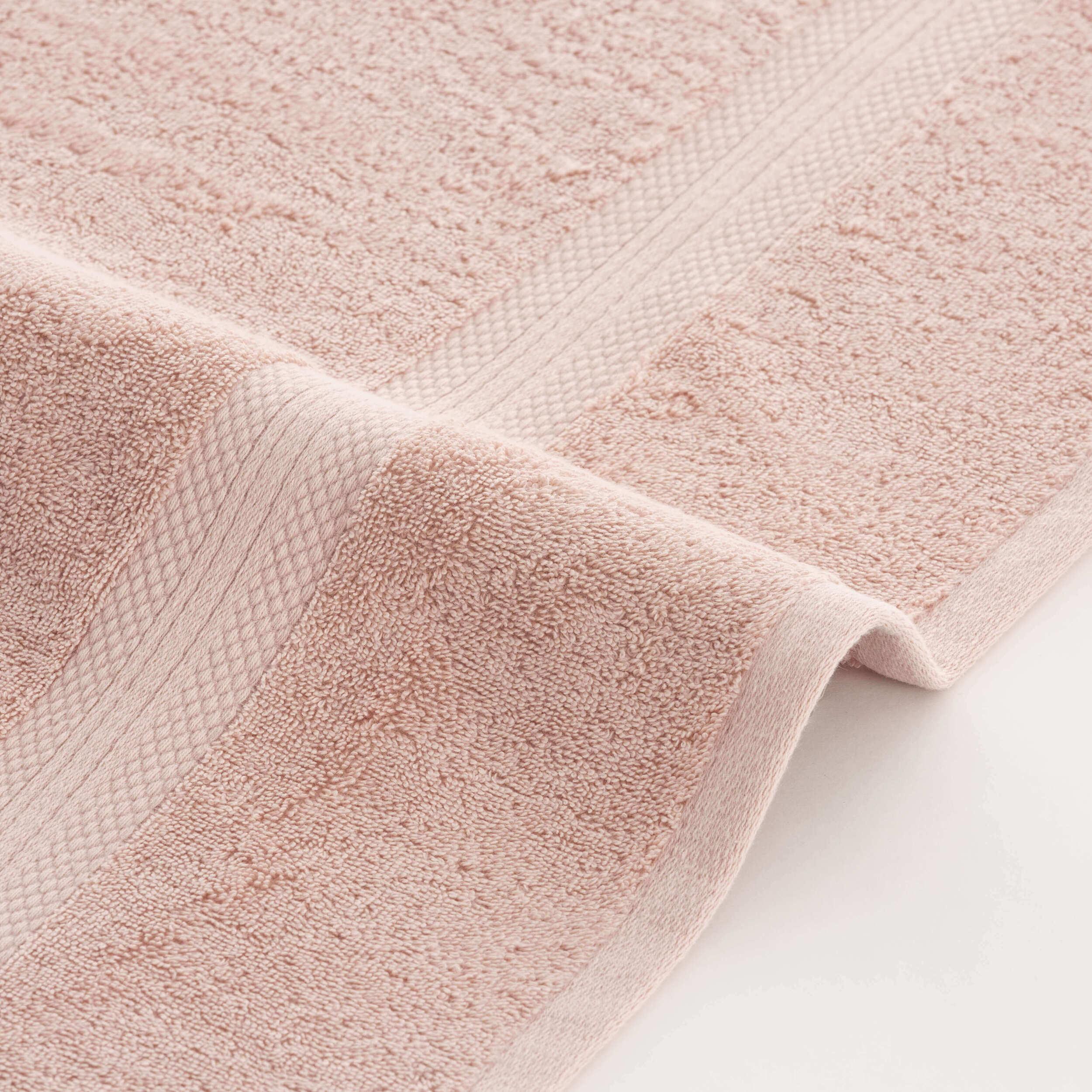 Parure de bain 100% coton peigné 650 gr Light Pink