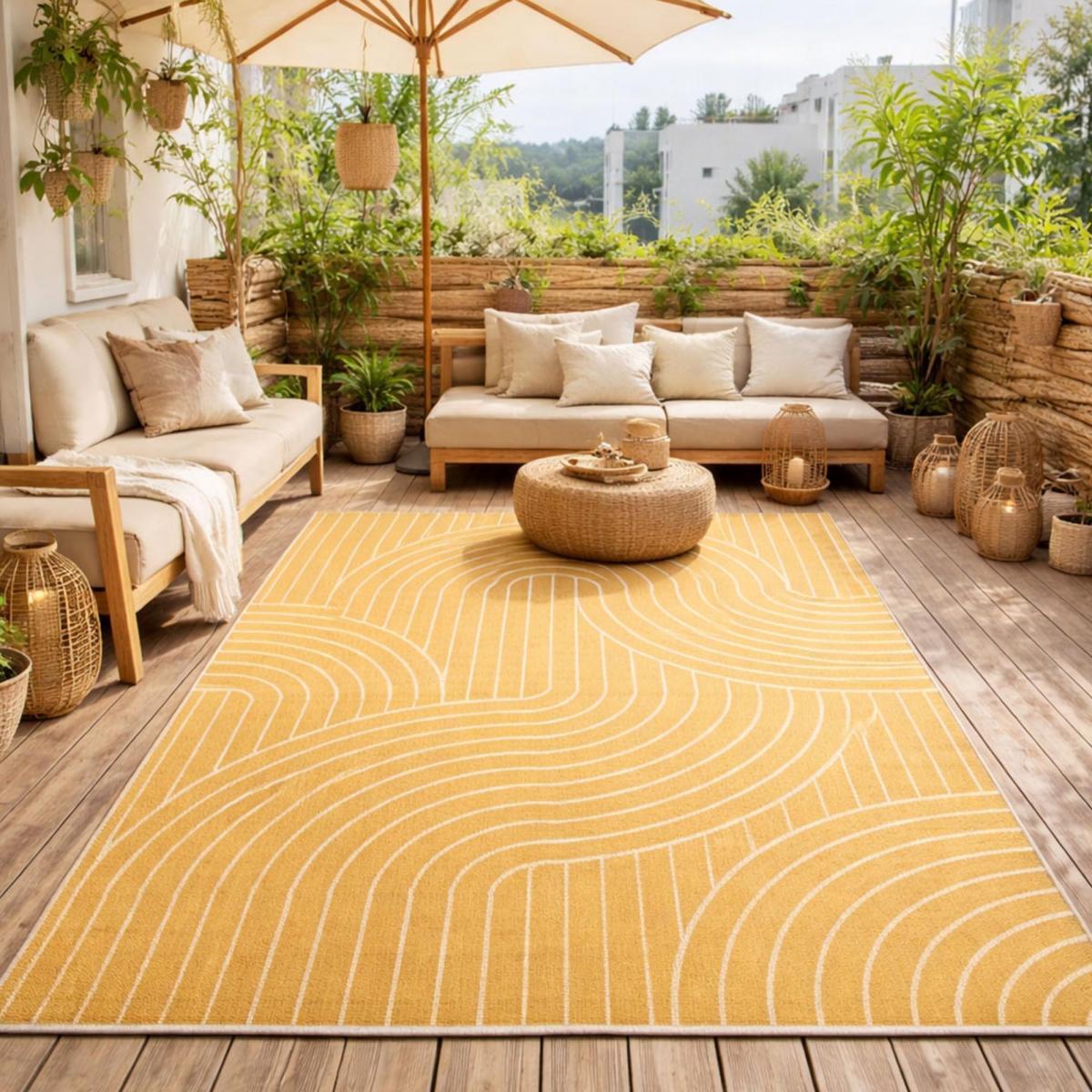 Tapis reversible pour l'extérieur et l'intérieur de votre maison