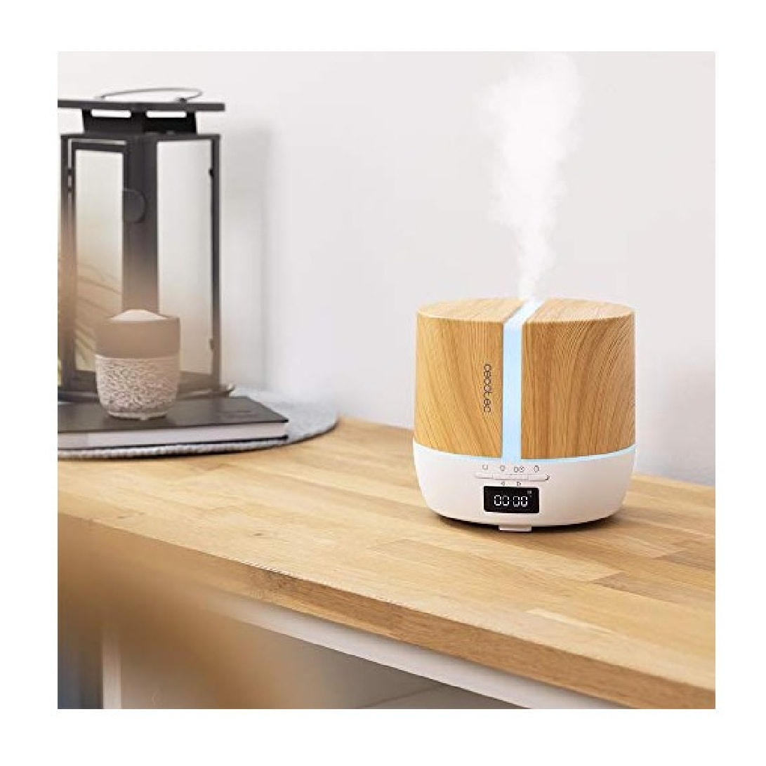 Umidificatori PureAroma 550 Connected White Woody Cecotec