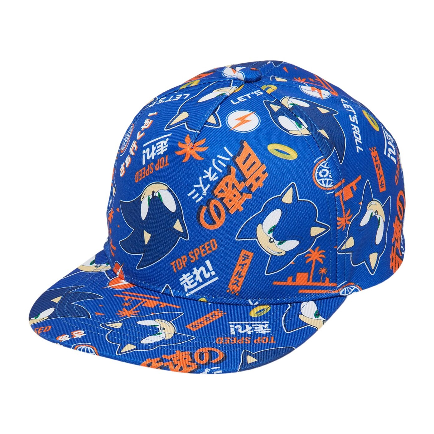 Cappellino baseball stampa Sonic