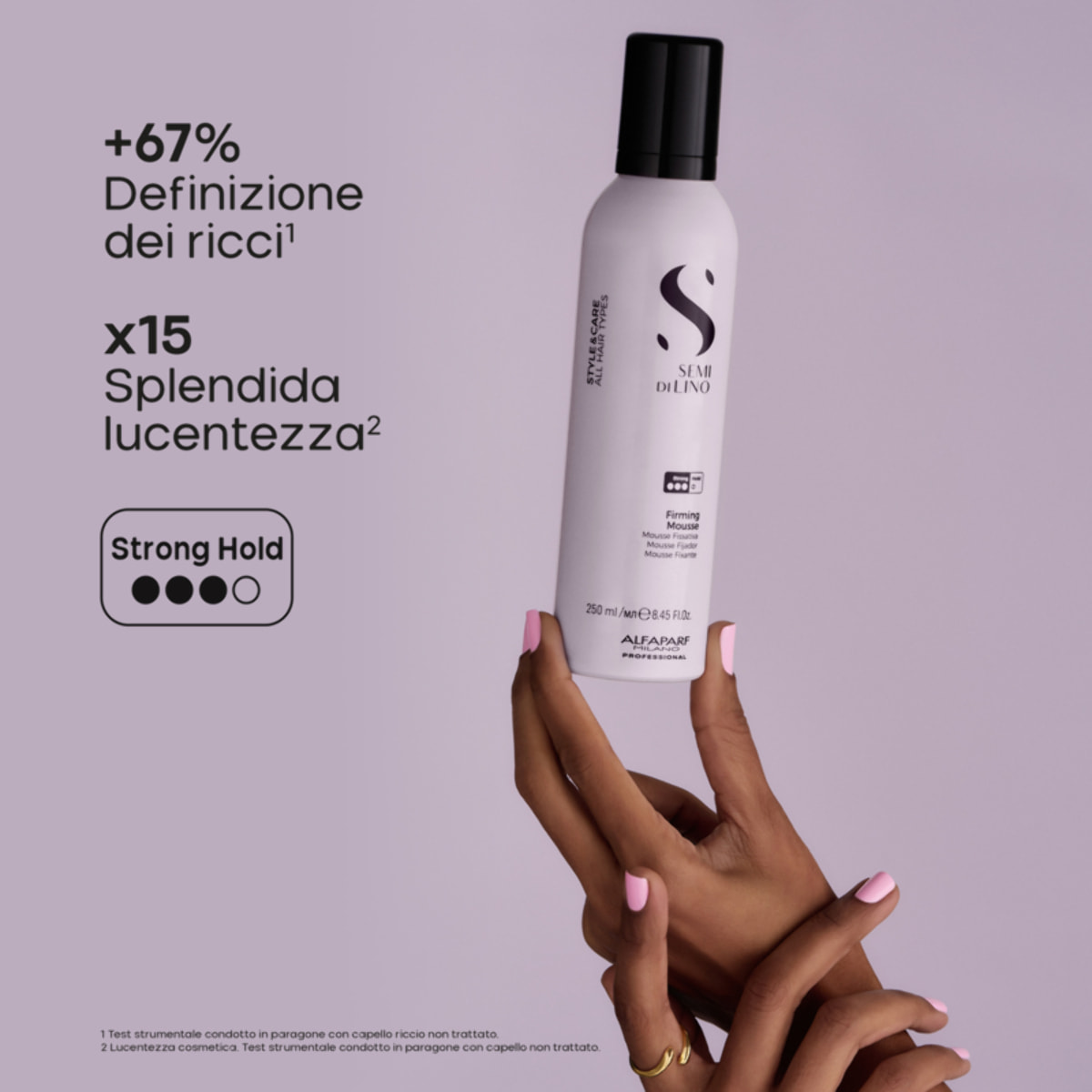 ALFAPARF MILANO Semi Di Lino Style & Care Firming Mousse 250ml