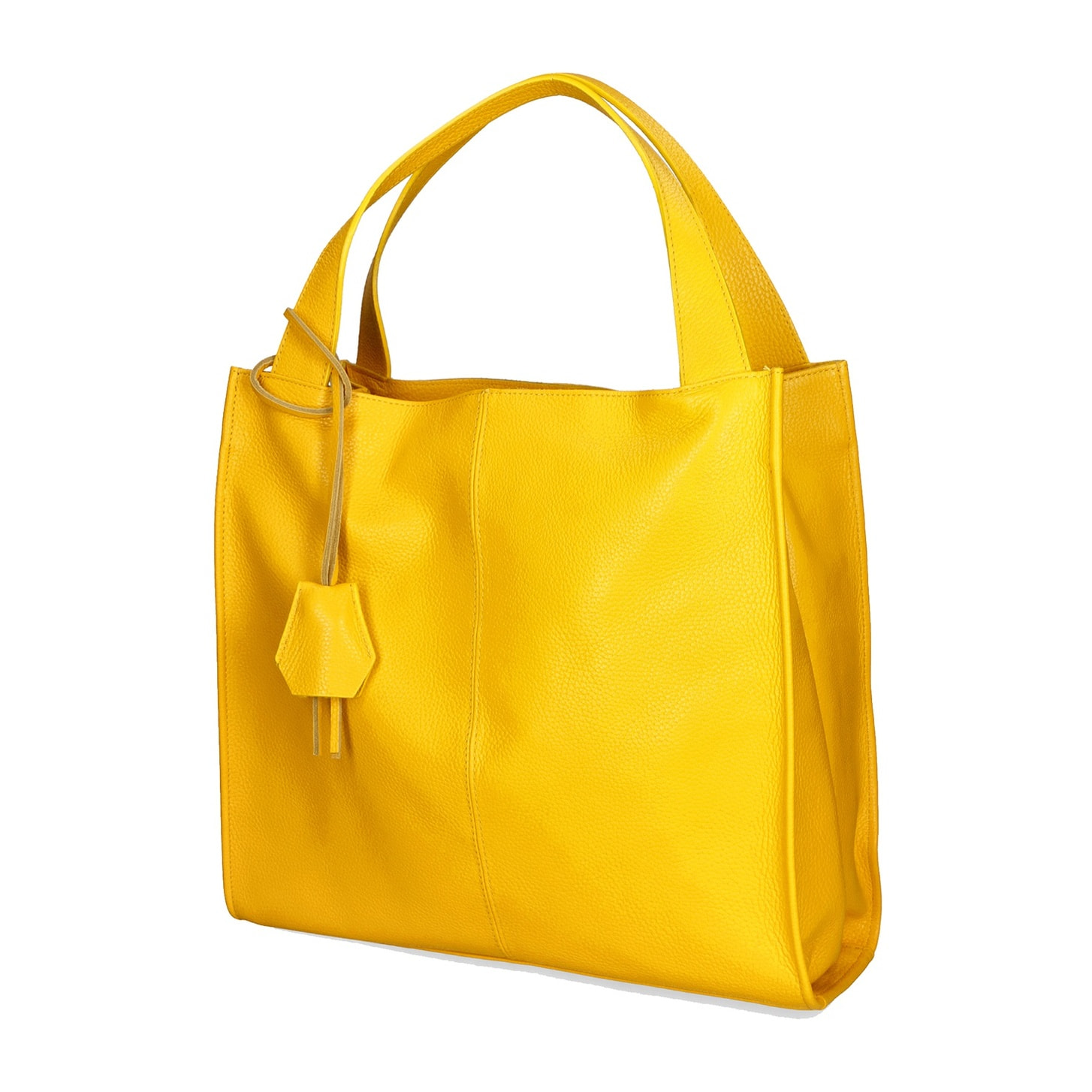 Borsa a spalla da donna - Modello Aelia - Vera pelle - 40.0 x 36.0 x 12.0 cm