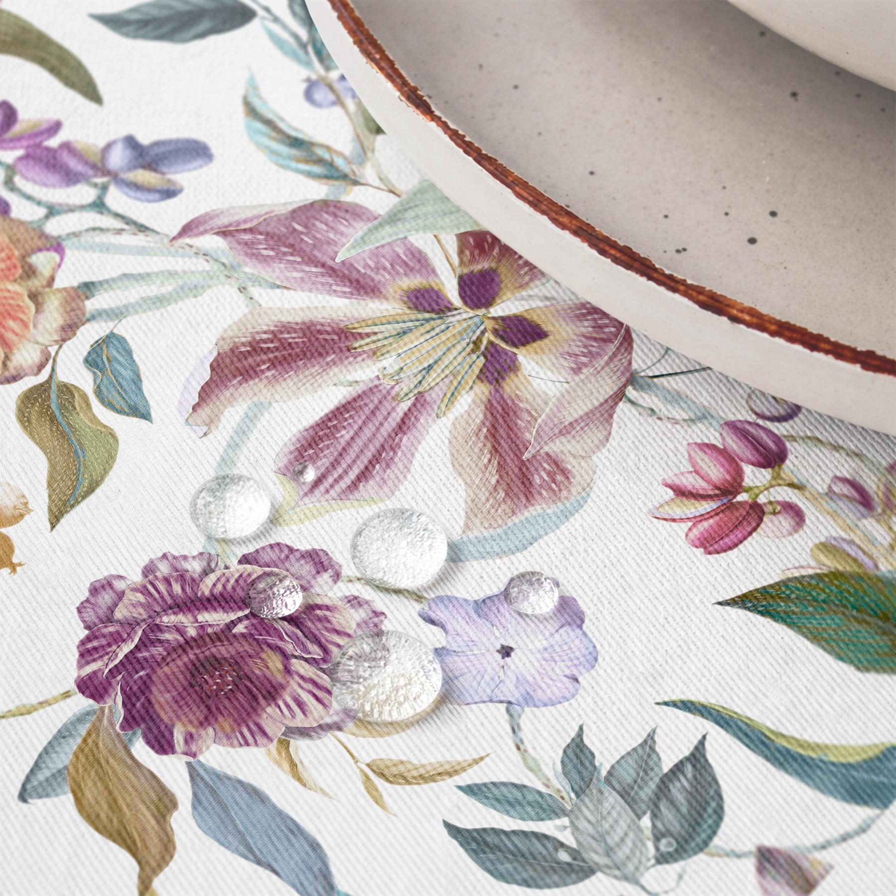 Nappe imprimée anti-taches LISSI MULTICOLORE