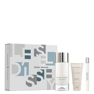 Le Sel d'Issey - Coffret Eau de Toilette 100 ml + Spray de Voyage 10 ml + Gel douche 50 ml