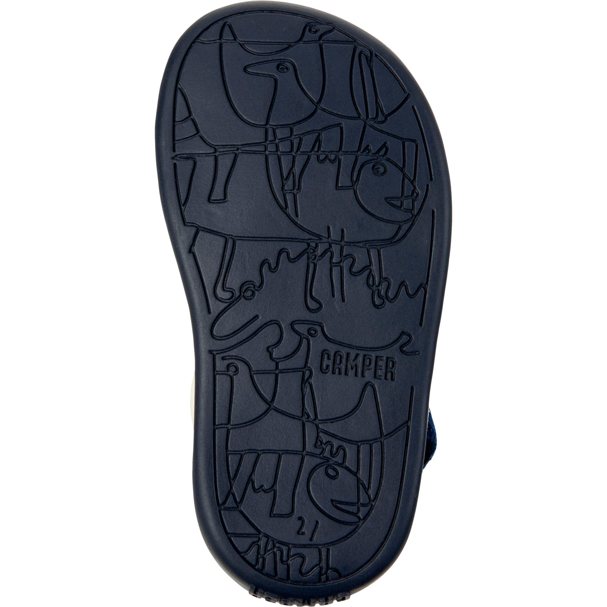 Sandalias - CAMPER Bicho FW Twins - Multicolor - Cuero liso