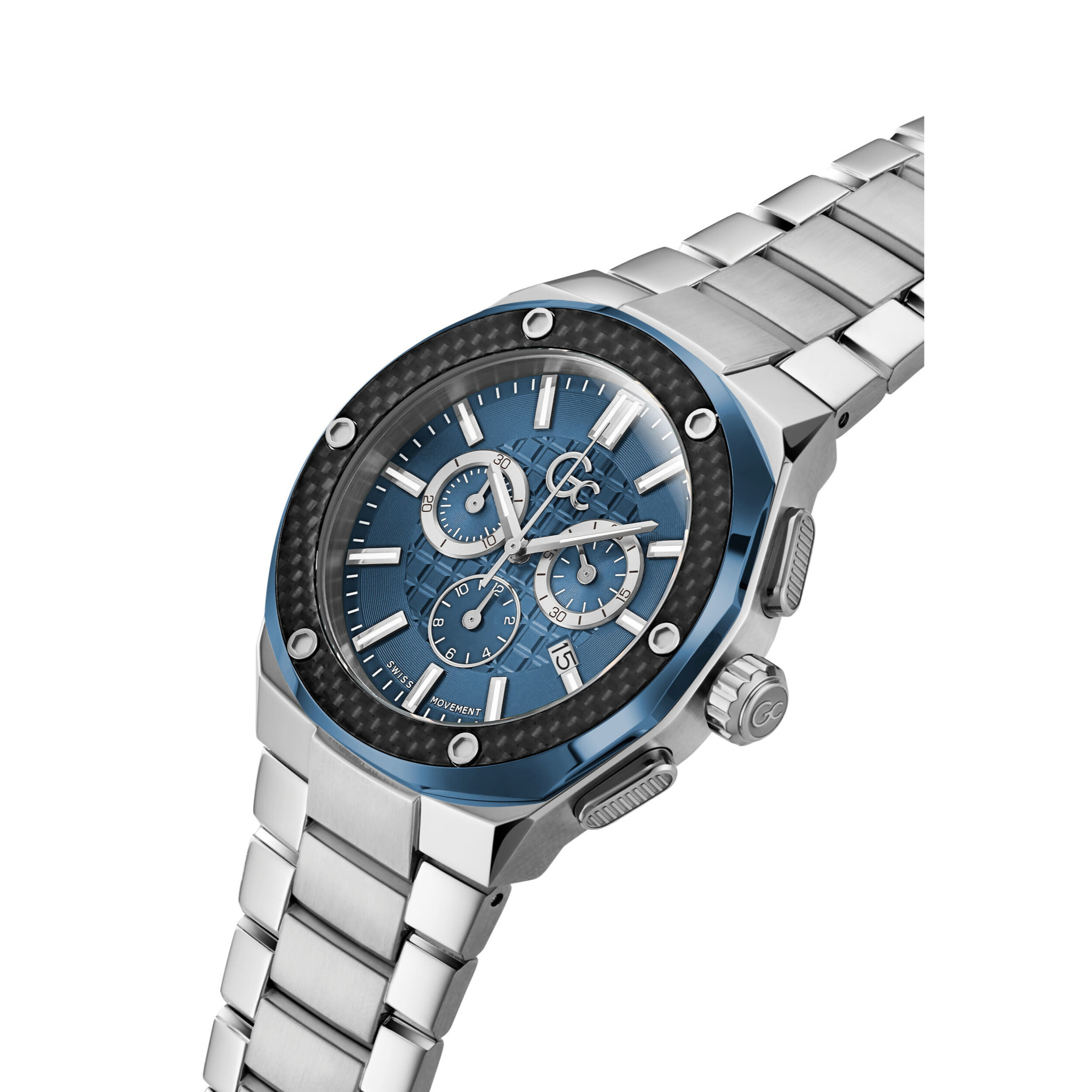 Gc Reloj Cronógrafo De Cuarzo Gc Fiber