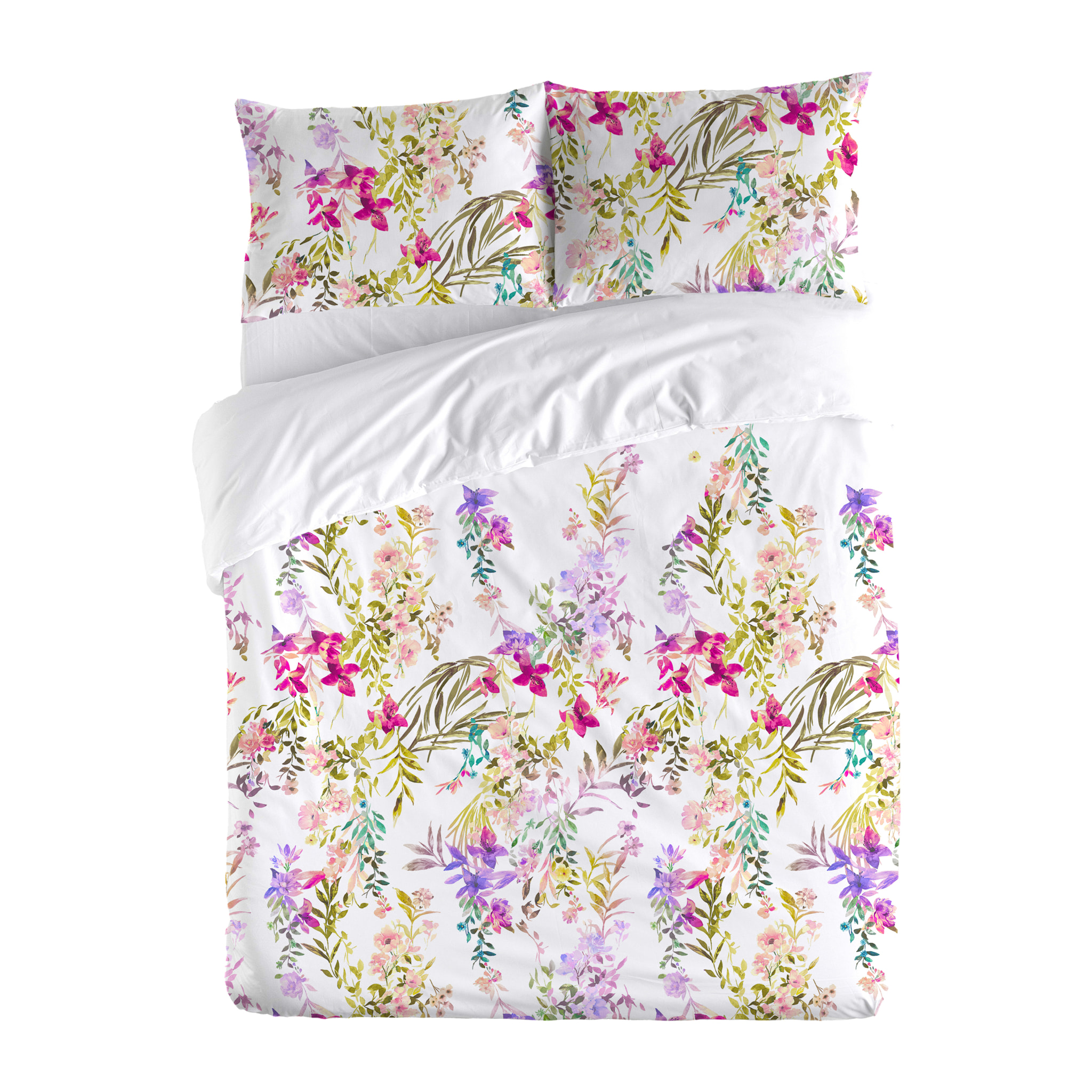 Housse de couette FLORALINK 100% coton 79 cm/2