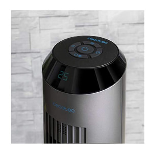 Cecotec Ventilador de Torre Digital con Mando a Distancia y Temporizador EnergyS