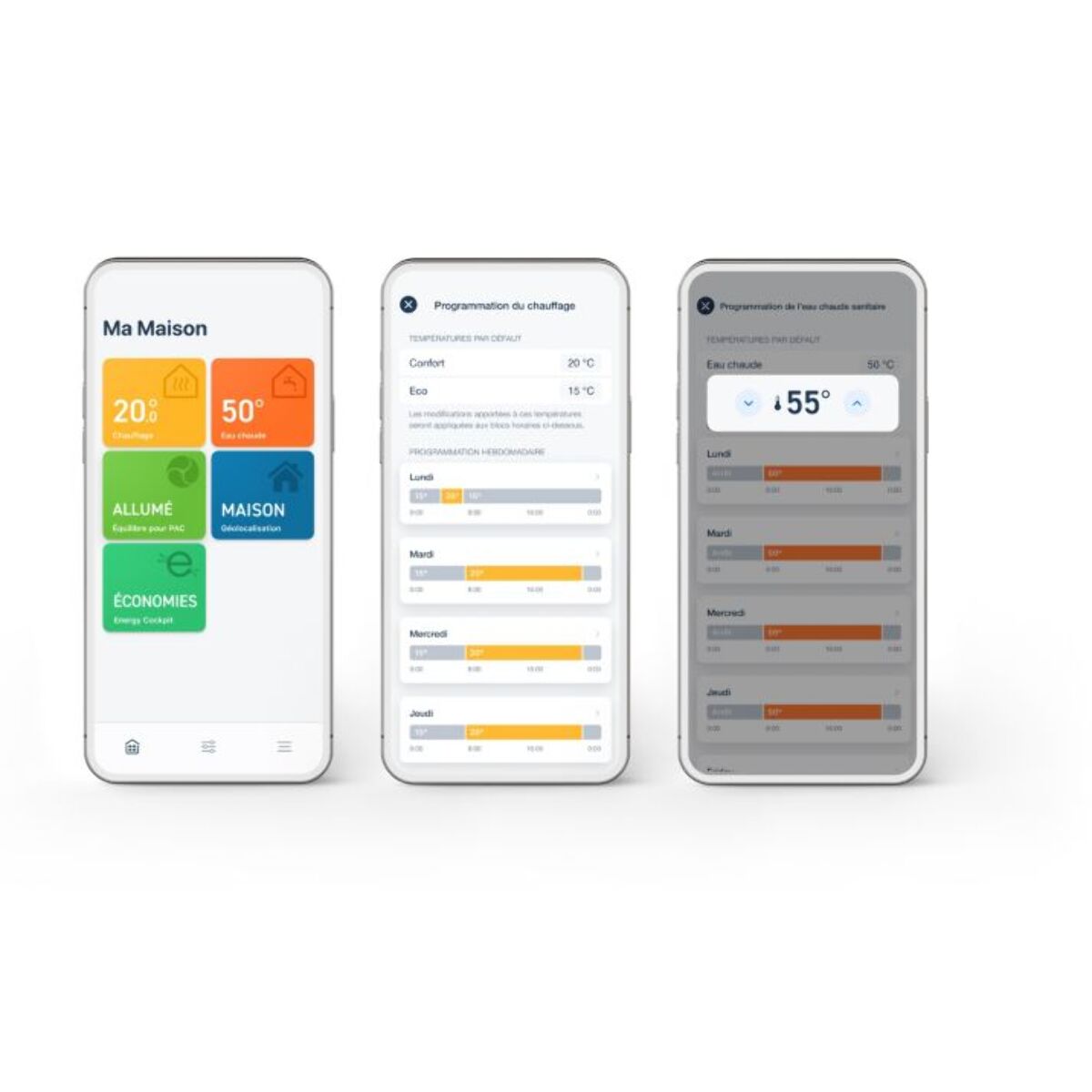 Thermostat connecté TADO Kit X sans fil et optimiseur de PAC