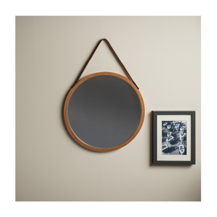 Miroir à  fixer ADEL Bambou Spirella