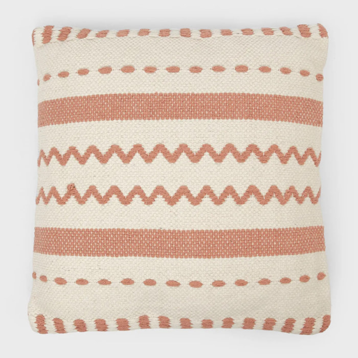 Cojín cuadrante algodón Leito 45x45 - funda + relleno