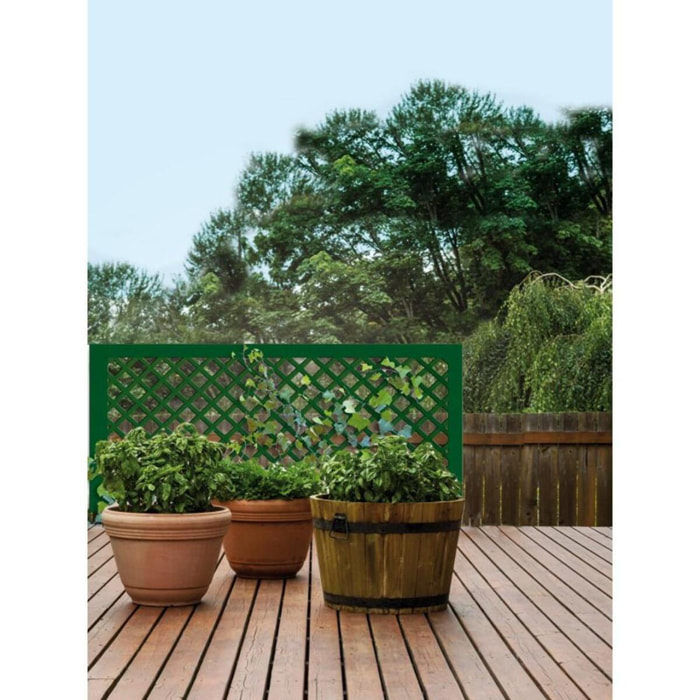 Celosía Pp Classic 64 Mm 1x2 M Verde