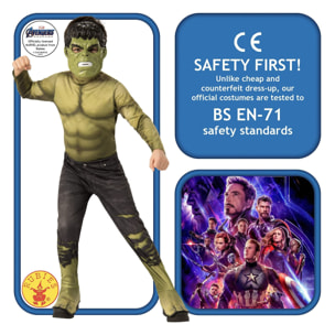 DISFRAZ HULK 8-10 AÑOS
