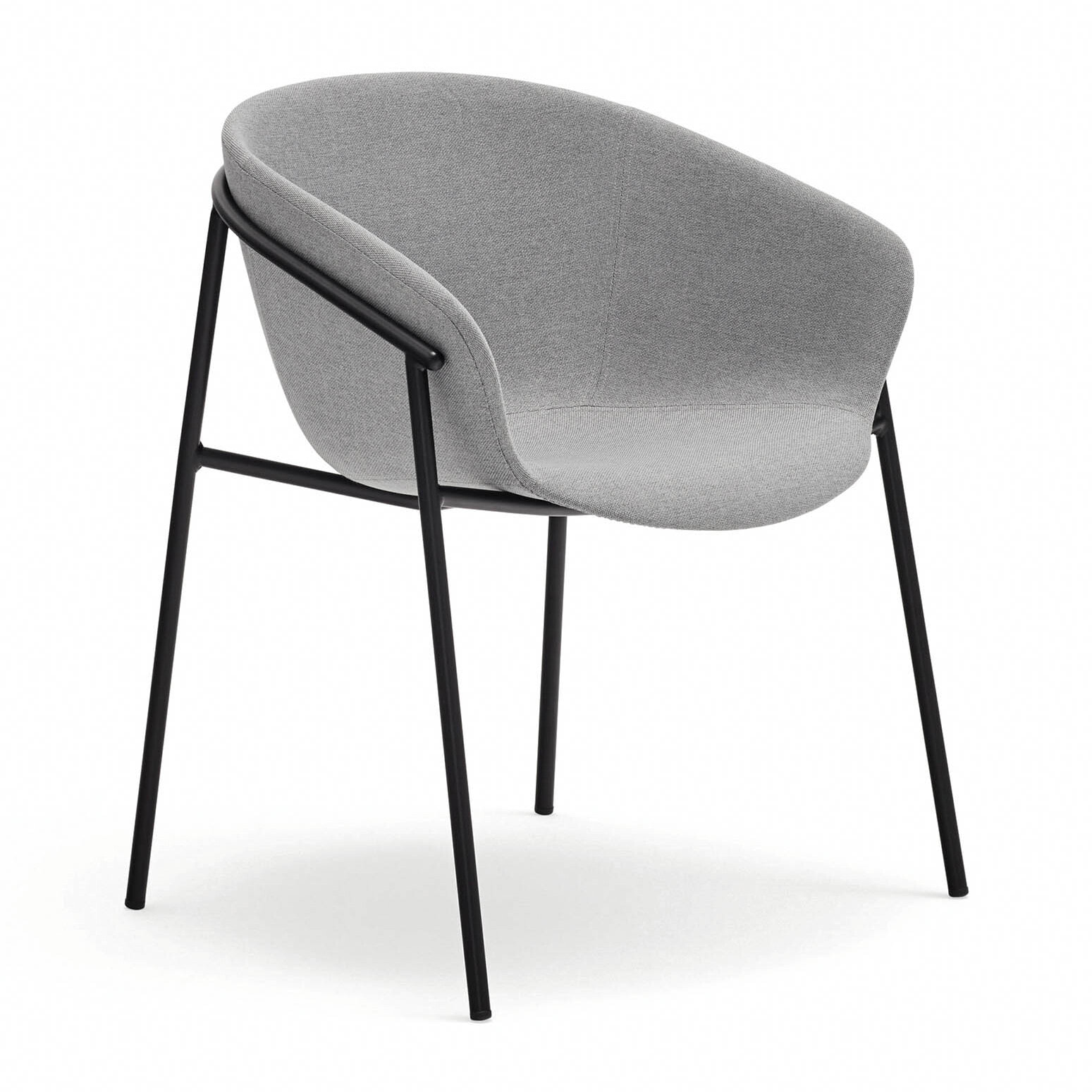 Silla Hug gris claro 2P/Caja