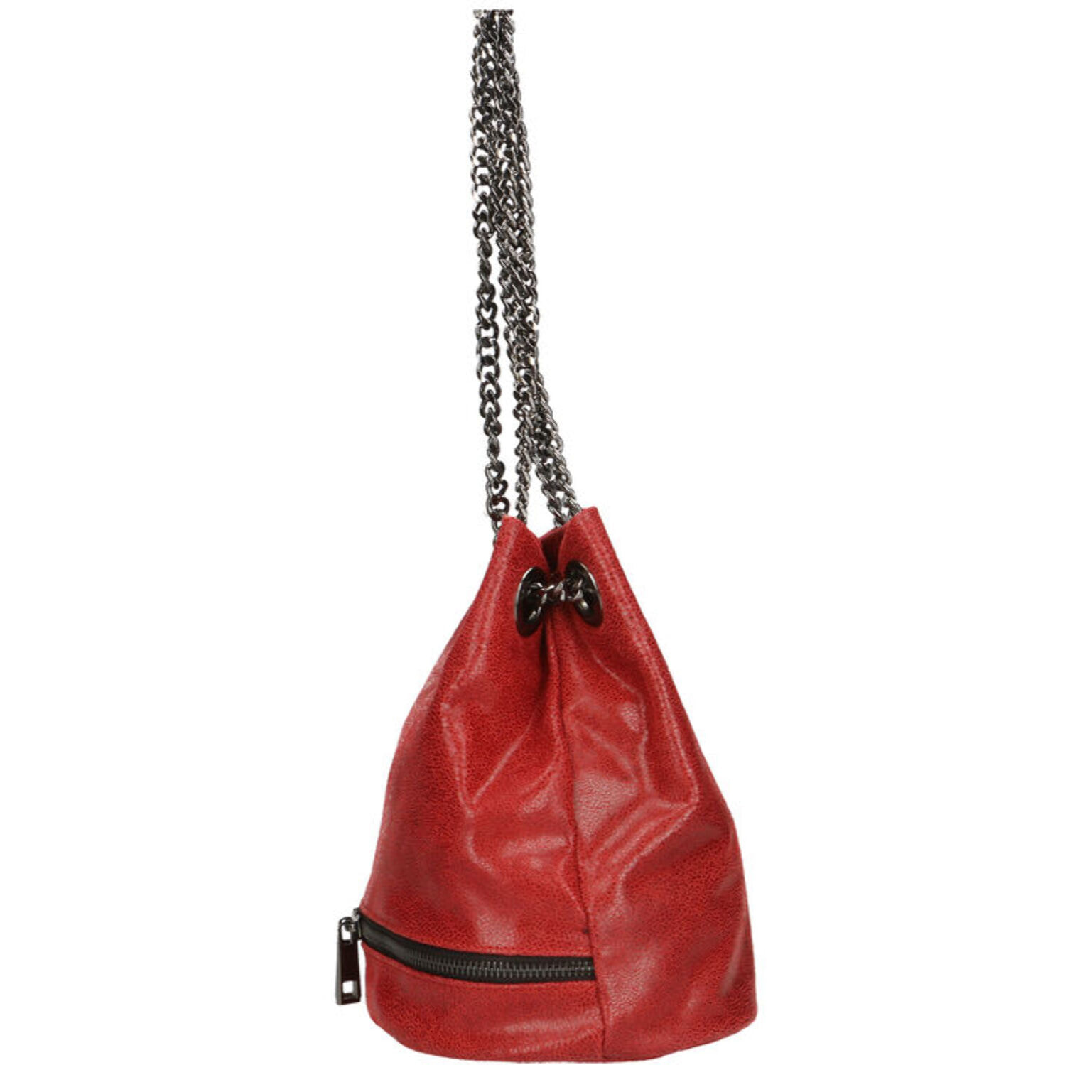 Borsa a secchiello da donna - Modello Sérénité - Vera pelle - 32.0 x 28.0 x 13.0 cm