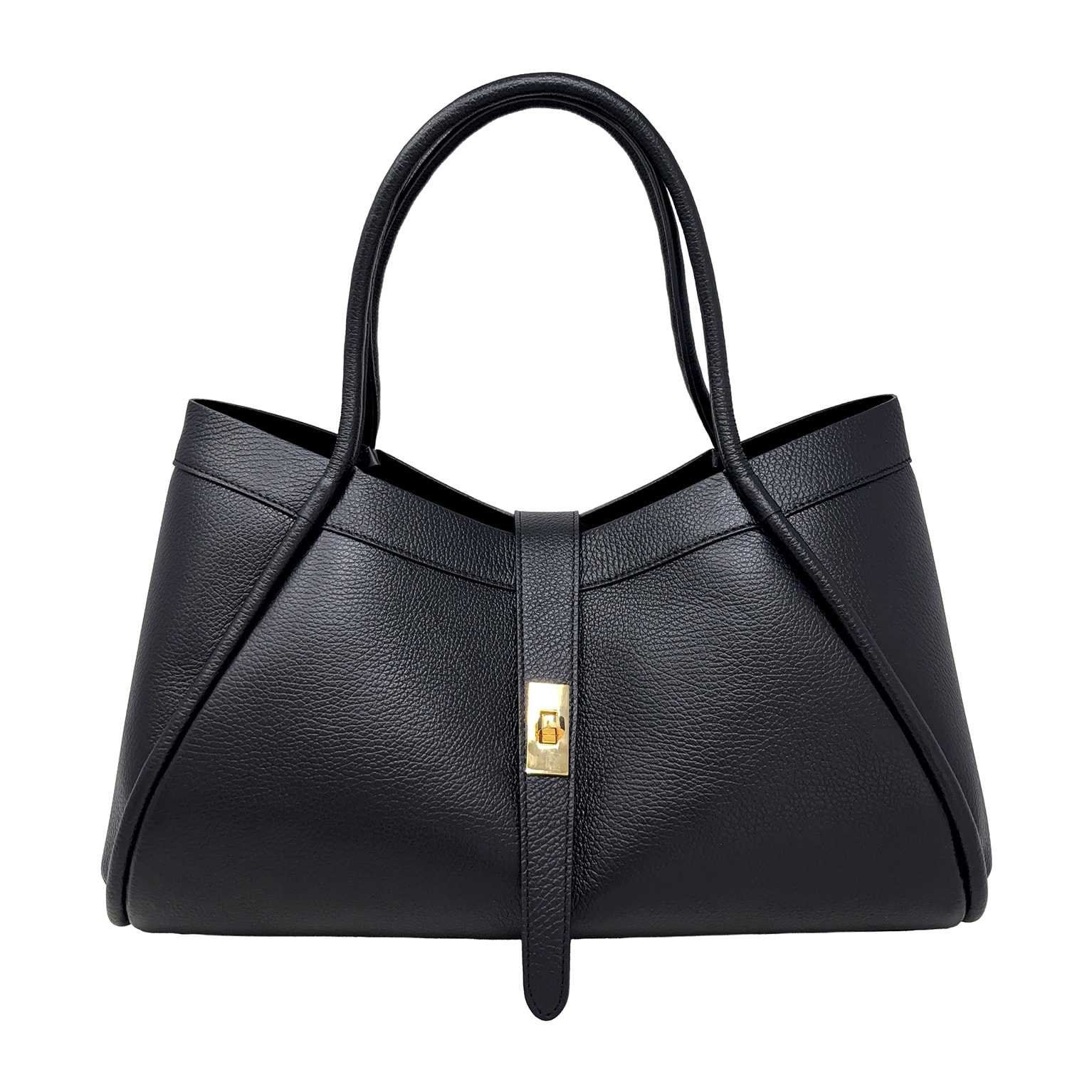 Borsa a Mano Elegante da Donna in Pelle Martellata