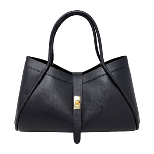 Borsa a Mano Elegante da Donna in Pelle Martellata